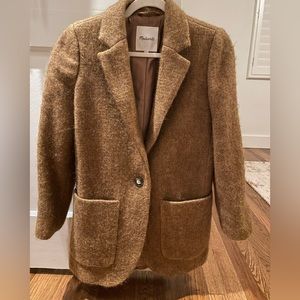 Madewell Boucle Larsen Blazer Coat